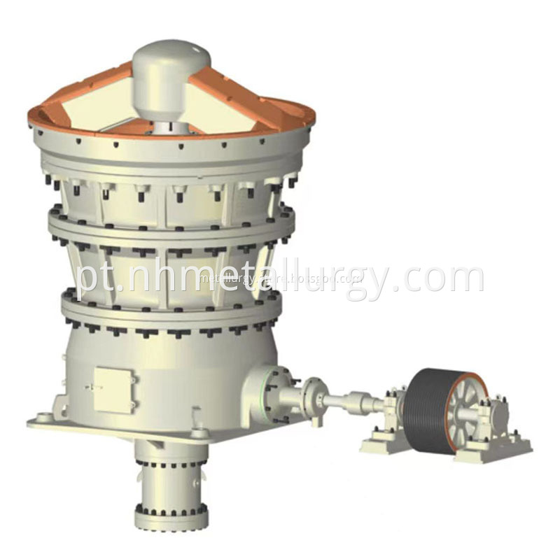 gyratory cone crusher